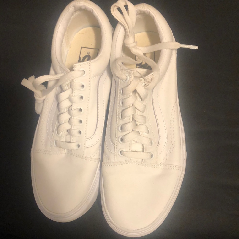 All White Vans
